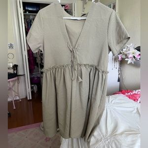 Princess Polly army green dress